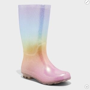 Girls' Cece Rain Boots Rainbow - Cat & Jack™